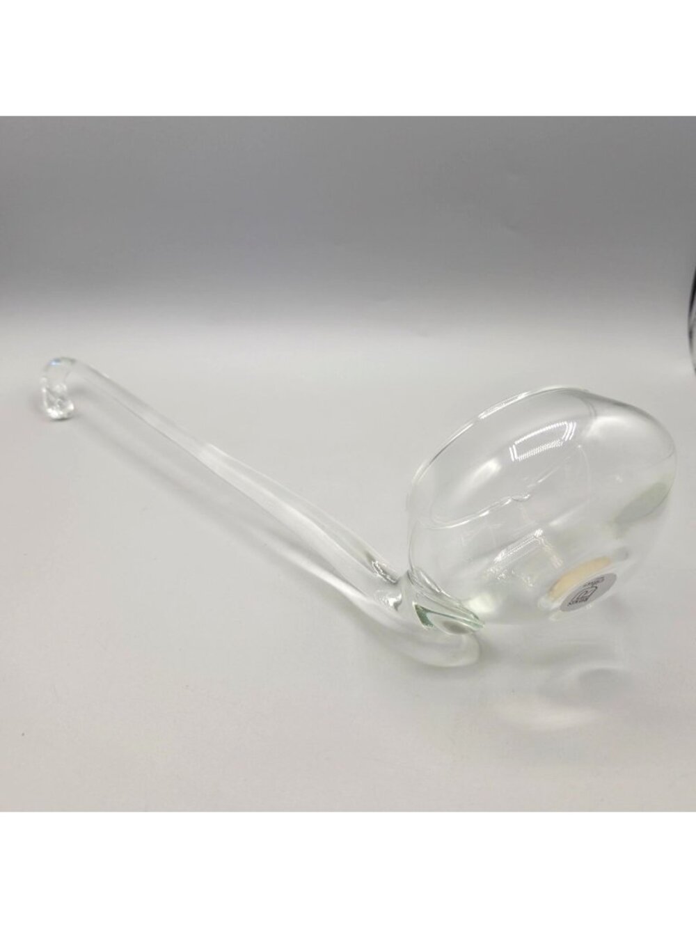 Clear Glass Ladle Moderno Riekes Crisa Mexico Elegant Design Serving Punch Soups